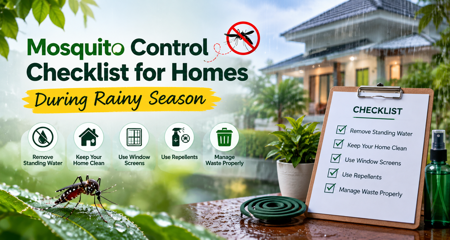 Mosquito Control Checklist